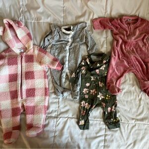 0-3 month baby girl bundle